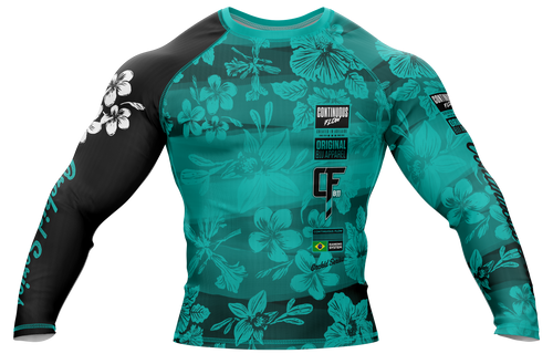 Orchid Series Long Sleeve Teal