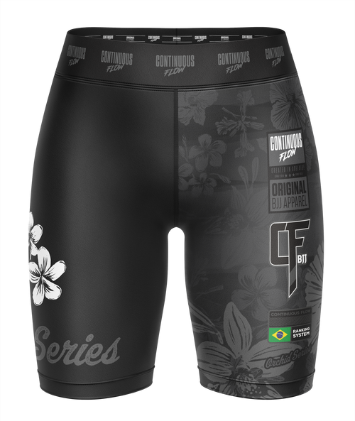 Orchid Series Womens Compression Black
