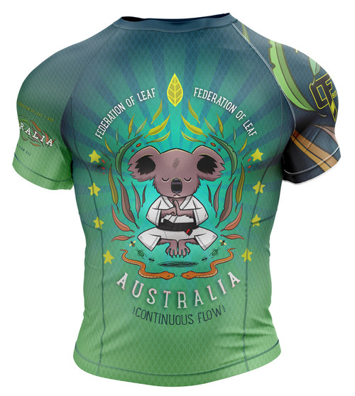 Koala Australiana Short Sleeve Rashguard