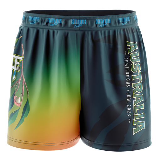 Australiana Elastic Waisted Shorts