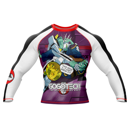 Gogotech; The Macrossface Saga Long Sleeve Rashguard
