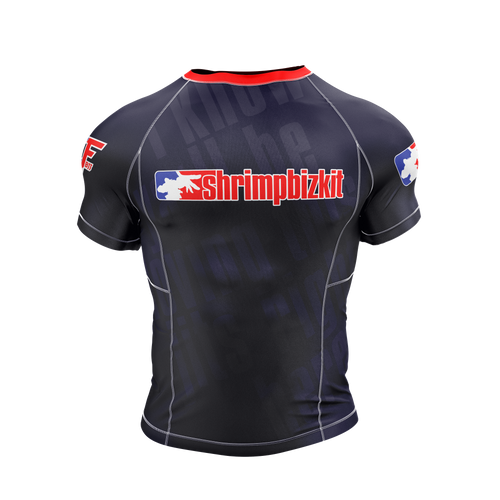 Shrimpbizkit; Keep Rollin' Short Sleeve Rashguard