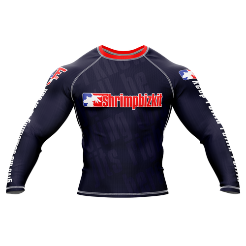 Shrimpbizkit: Keep Rollin' Long Sleeve Rashguard