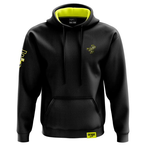 Corroboree Frog Premium Hoodie Black/Yellow