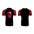 Skullz Short Sleeve Rashguard Black/Red