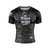 Roses Short Sleeve Rashguard (Black)