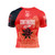 Roses Short Sleeve Rashguard (Red)