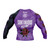 Roses Long Sleeve Rashguard (Purple)
