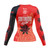 Roses Long Sleeve Rashguard (Red)