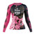 Roses Long Sleeve Rashguard (Pink)