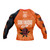 Roses Long Sleeve Rashguard (Orange)
