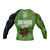 Roses Long Sleeve Rashguard (Green)