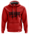 Continuous Flow BJJ Premium Hoodie Red/Black