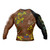 Wattle Flowers Long Sleeve Rashguard Brown