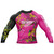 Wattle Flowers Long Sleeve Rashguard Pink