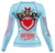 Powerpass Gang Long Sleeve Rashguard Baby Blue