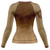 Jelly Bean Long Sleeve Rashguard Brown