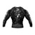 Cherry Blossom Long Sleeve Rashguard Black