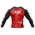 Cherry Blossom Long Sleeve Rashguard Red