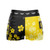 Cherry Blossoms High Waisted Waisted Women's Training Shorts Yellow