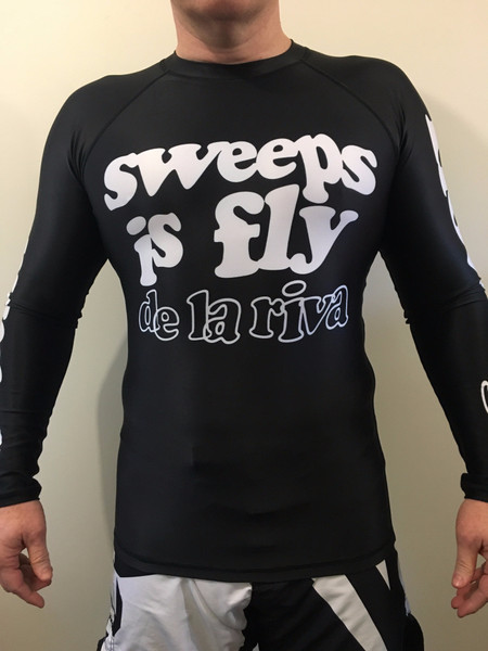Continuous Flow Sweeps Is Fly Rashguard