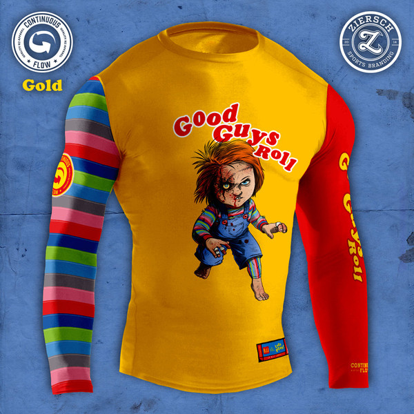 Continuous Flow Chucky Rashguard (YELLOW)