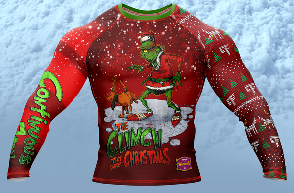The Clinch Who Choked Christmas Rashguard