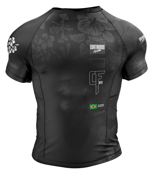 Orchid Series Short Sleeve Black