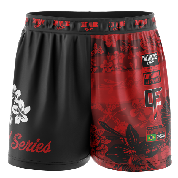 Orchid Series Elastic Waisted Red