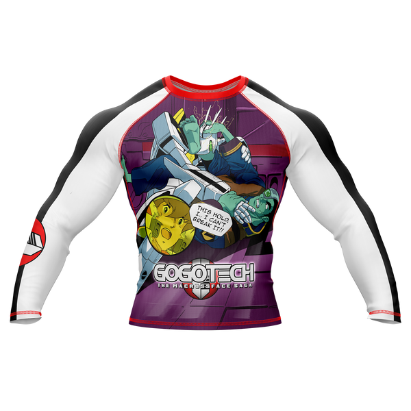 Gogotech; The Macrossface Saga Long Sleeve Rashguard