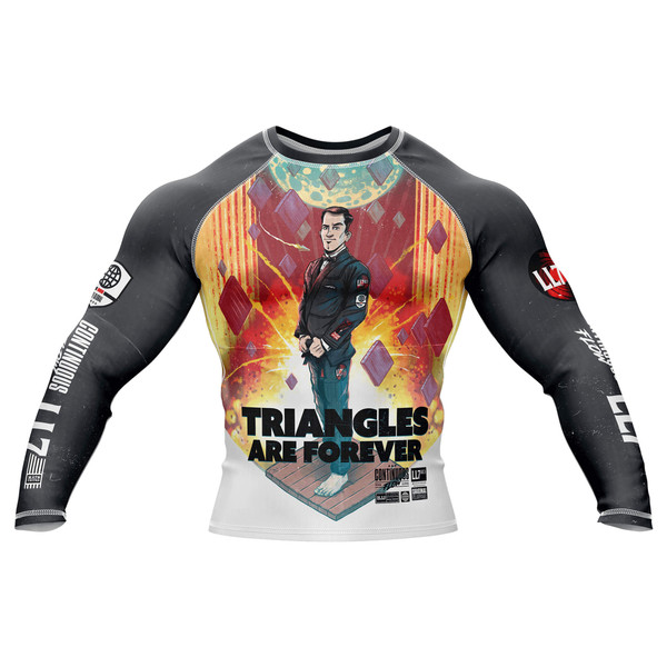 Triangles Are Forever Long Sleeve Rashguard