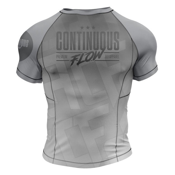 Jelly Bean Short Sleeve Rashguard Grey