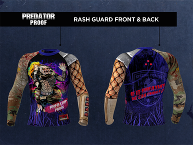 Predator Rash Guard Predator Proof 2018 Rashguard - Continuous Flow BJJ