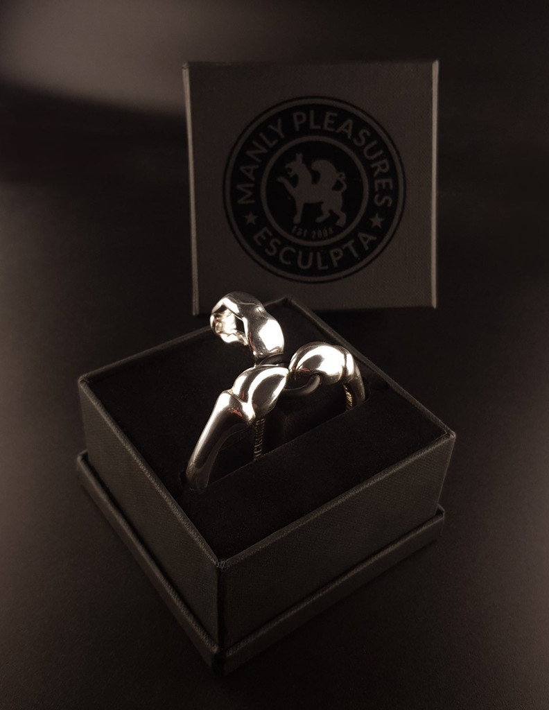 JockRing SCORPIO Perineum Spring - Silvertone