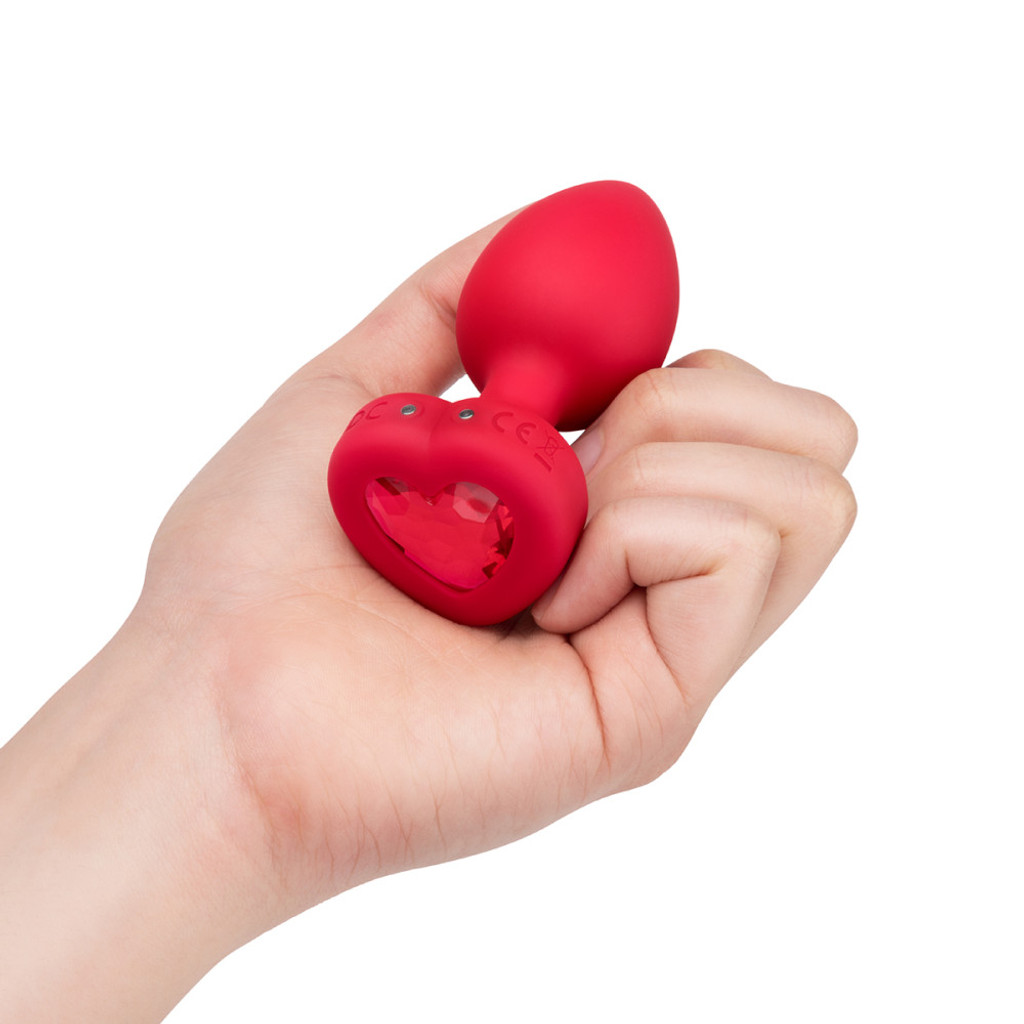 B-Vibe Vibrating Heart Plug Mediun/Large