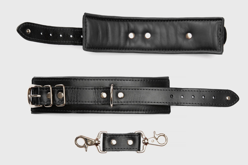 Liberator Leather Mercer Padded Wrist Cuffs