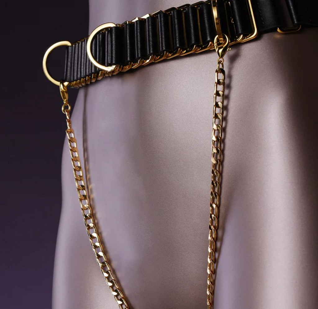Zalo Indulge In The Restraints Collection Leather Belt