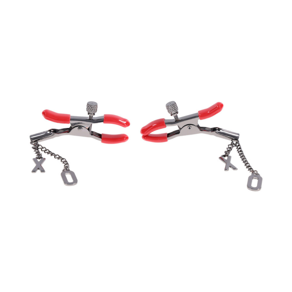 Sex & Mischief Ex's & Oh's Nipple Clamps