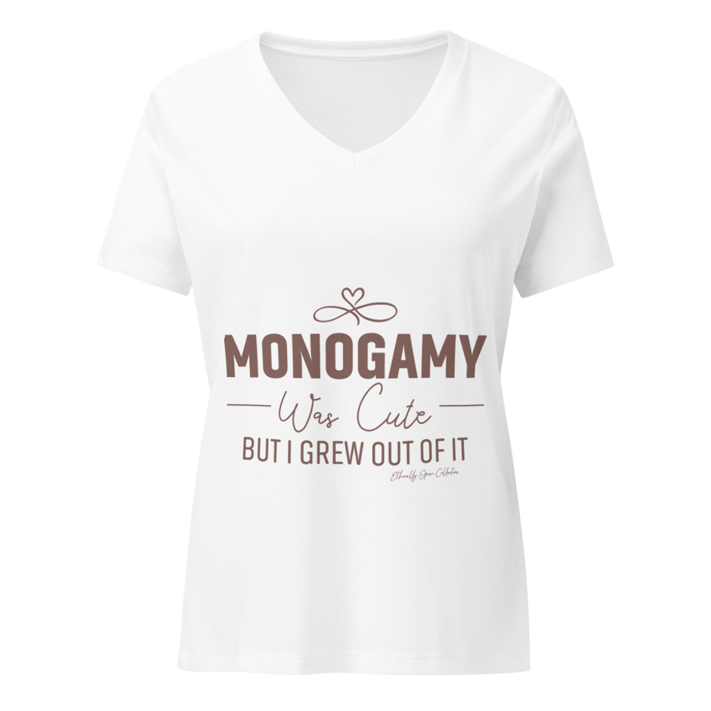 Monogamy Was Cute Tee – The Glow-Up Is Real