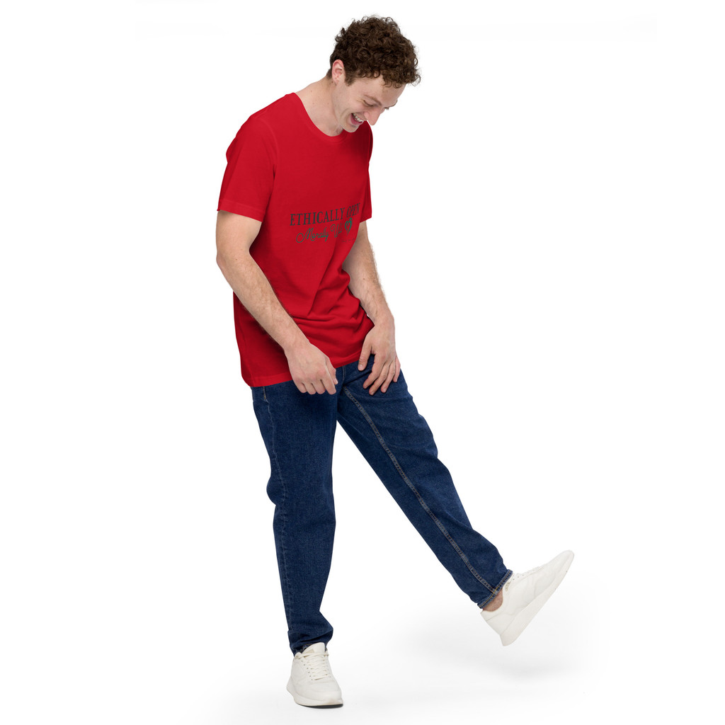 Ethically Open, Morally Wild – Bold ENM Statement Men's Tee