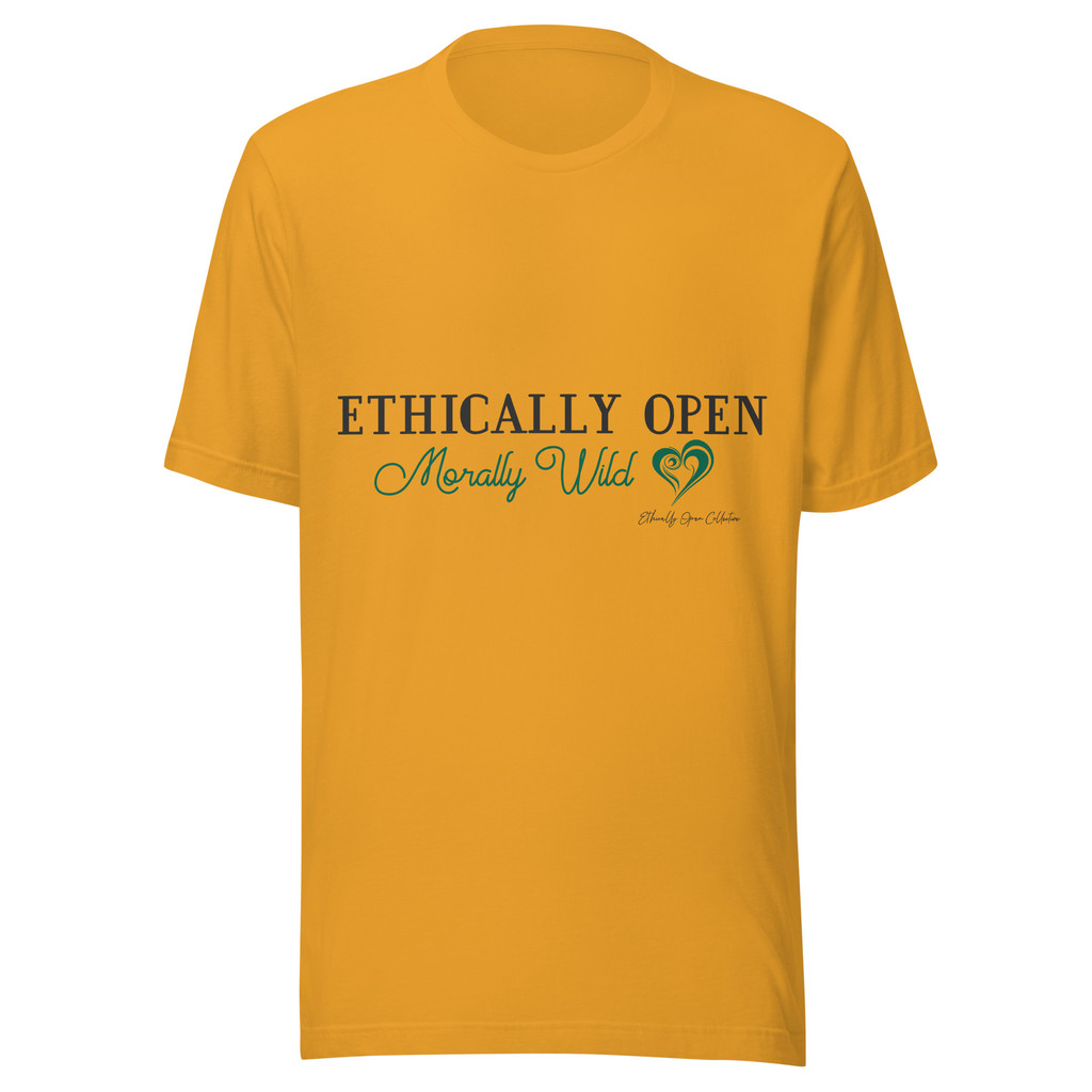 Ethically Open, Morally Wild – Bold ENM Statement Men's Tee