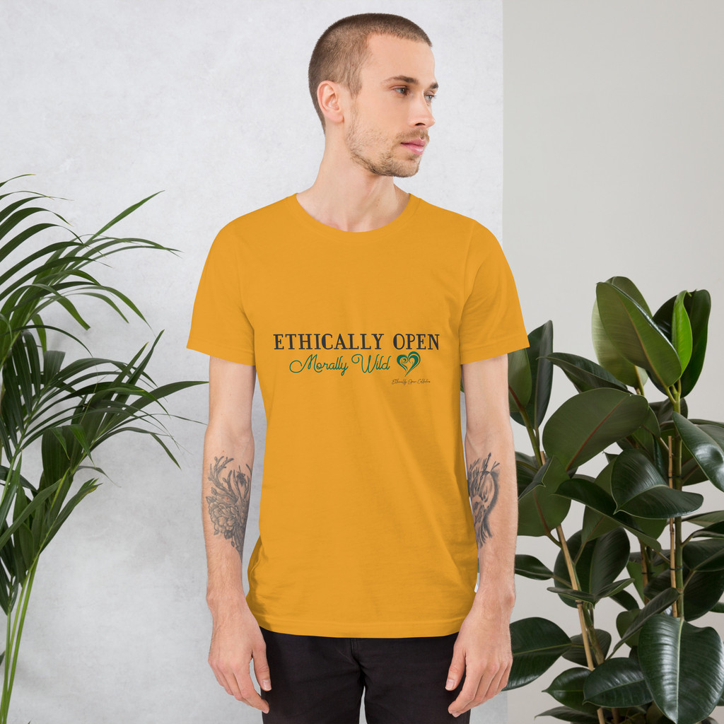 Ethically Open, Morally Wild – Bold ENM Statement Men's Tee