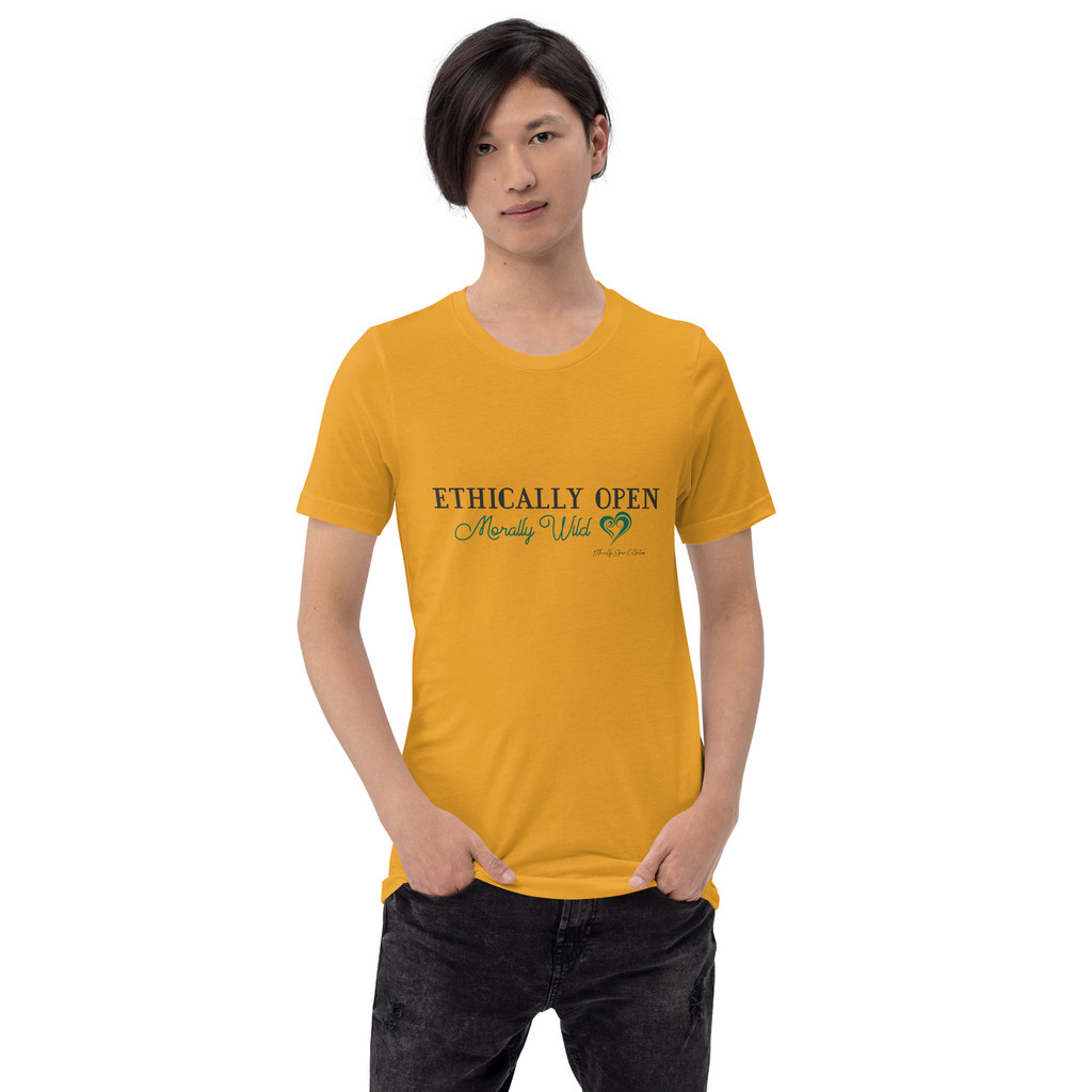 Ethically Open, Morally Wild – Bold ENM Statement Men's Tee