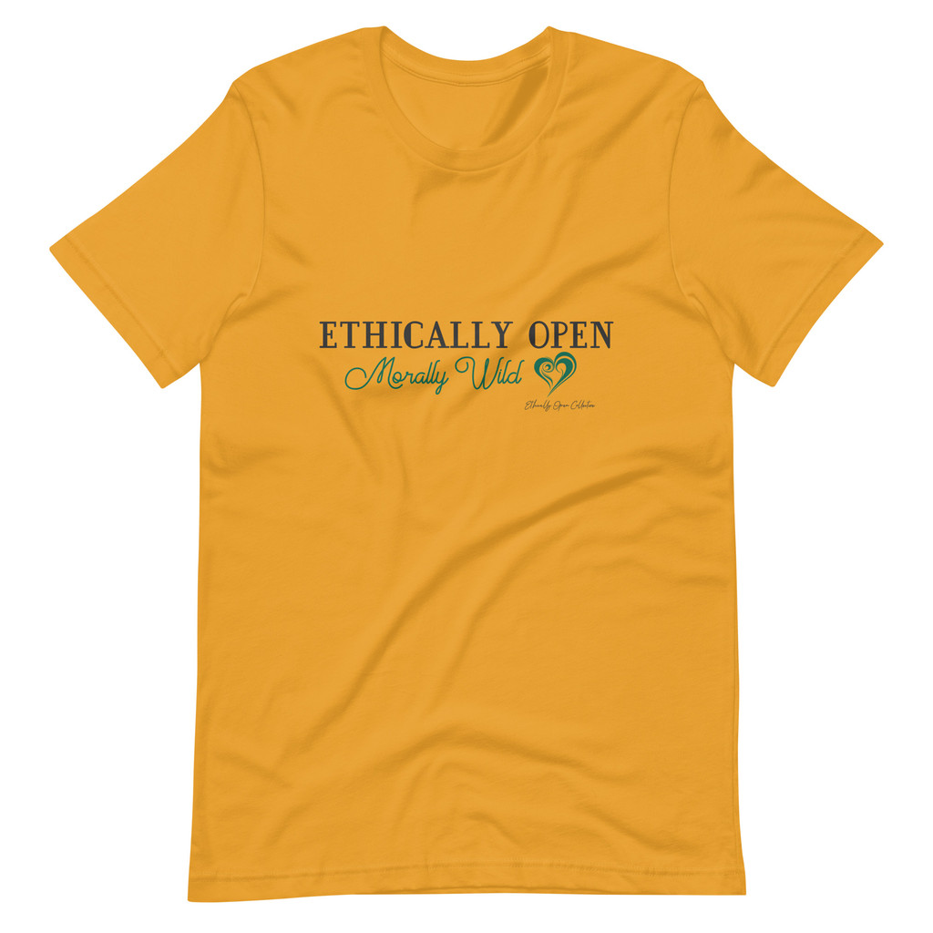 Ethically Open, Morally Wild – Bold ENM Statement Men's Tee
