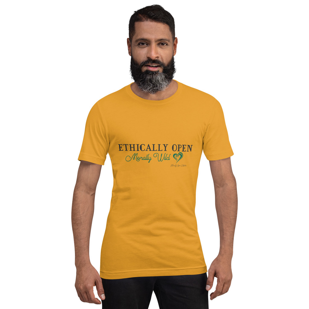 Ethically Open, Morally Wild – Bold ENM Statement Men's Tee