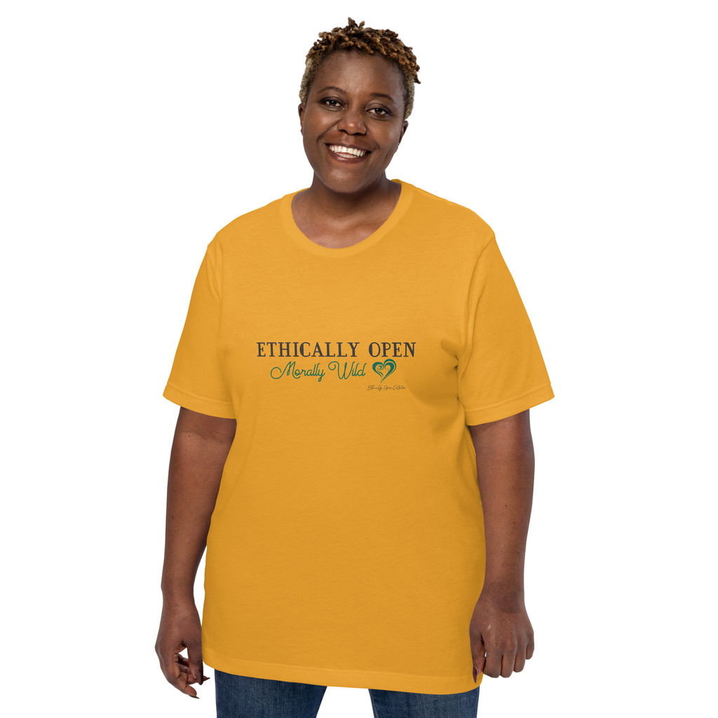 Ethically Open, Morally Wild – Bold ENM Statement Men's Tee