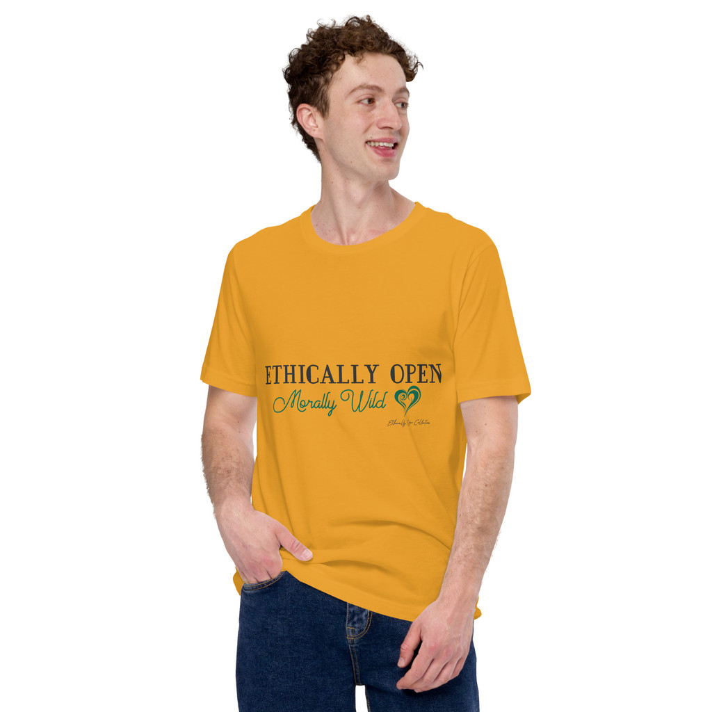 Ethically Open, Morally Wild – Bold ENM Statement Men's Tee