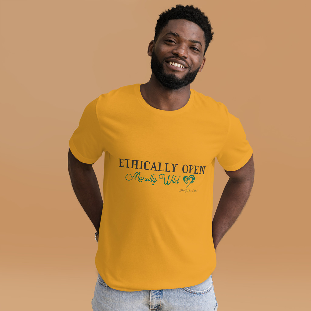 Ethically Open, Morally Wild – Bold ENM Statement Men's Tee