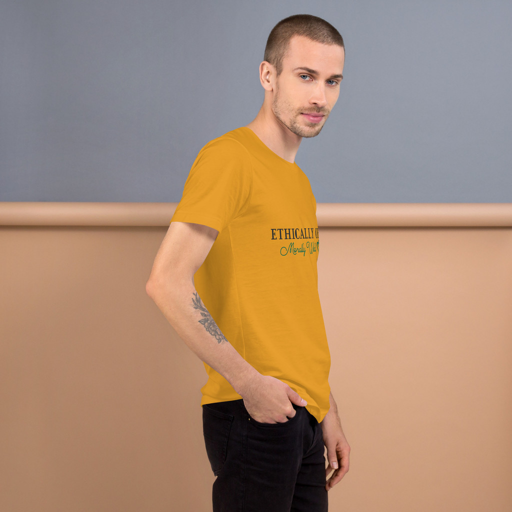 Ethically Open, Morally Wild – Bold ENM Statement Men's Tee