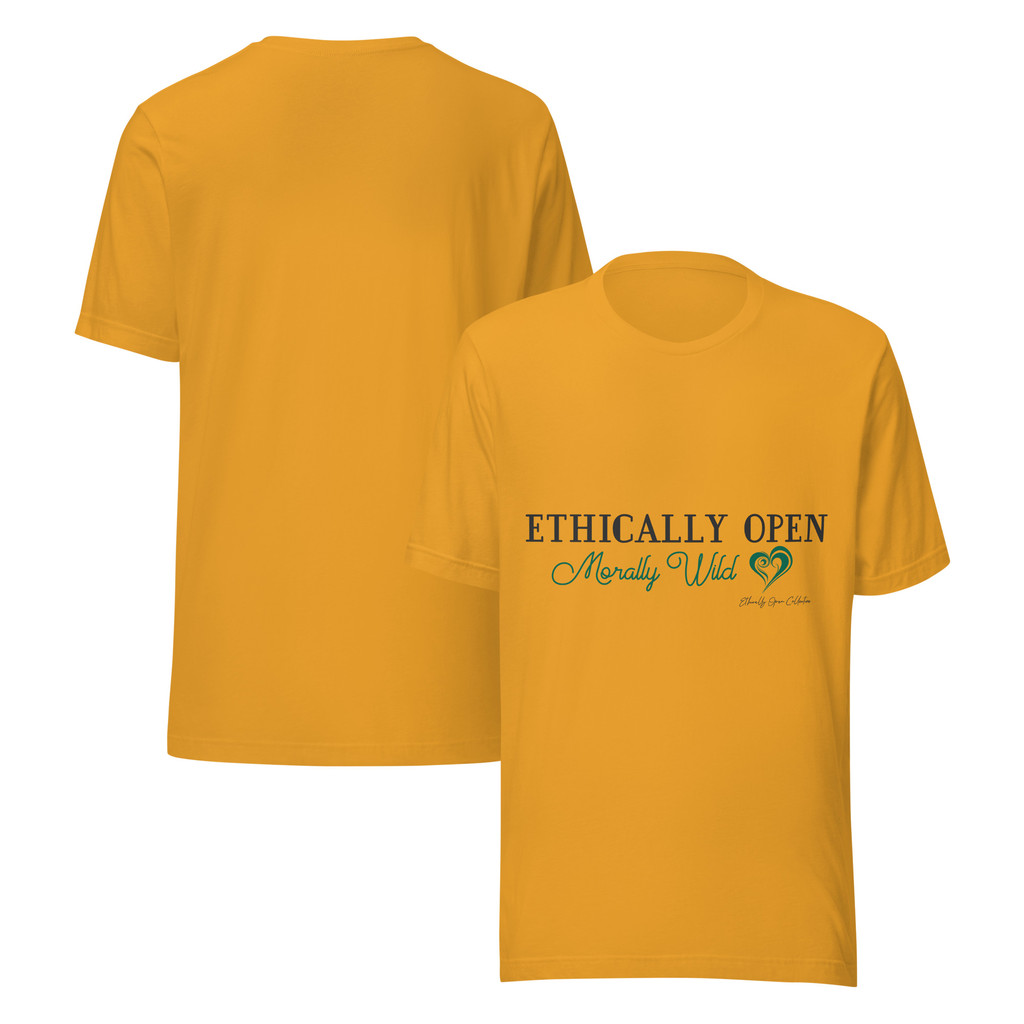 Ethically Open, Morally Wild – Bold ENM Statement Men's Tee